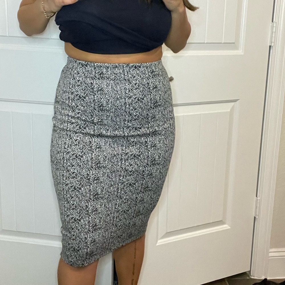 Express MIDI Skirt Pencil NWT